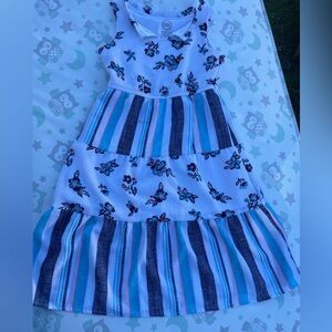 Wonder Nation White Floral Dress